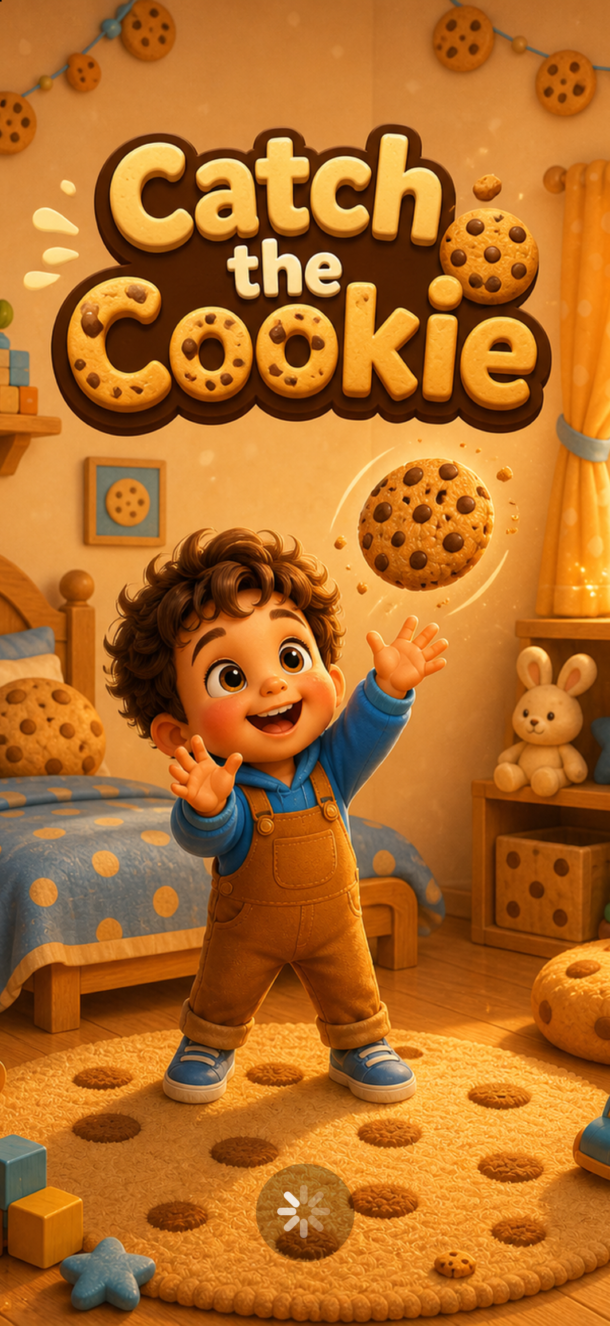 Заставка CatchTheCookie з Тимком Хрумком