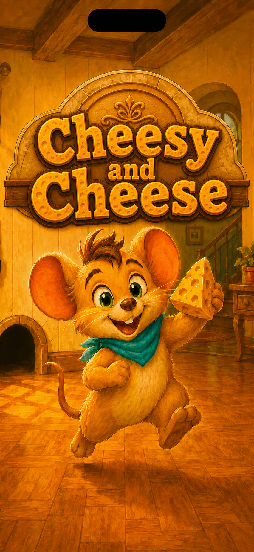 Заставка Cheesy and Cheese з Чиззі
